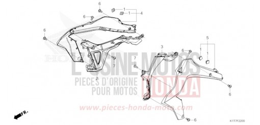 BUSE (CRF250L/LA,CRF300L/LA) CRF300LAP de 2023